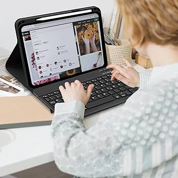 Case with Keyboard for Xiaomi Pad 7/7 Pro 11.2 Inch 2025, German