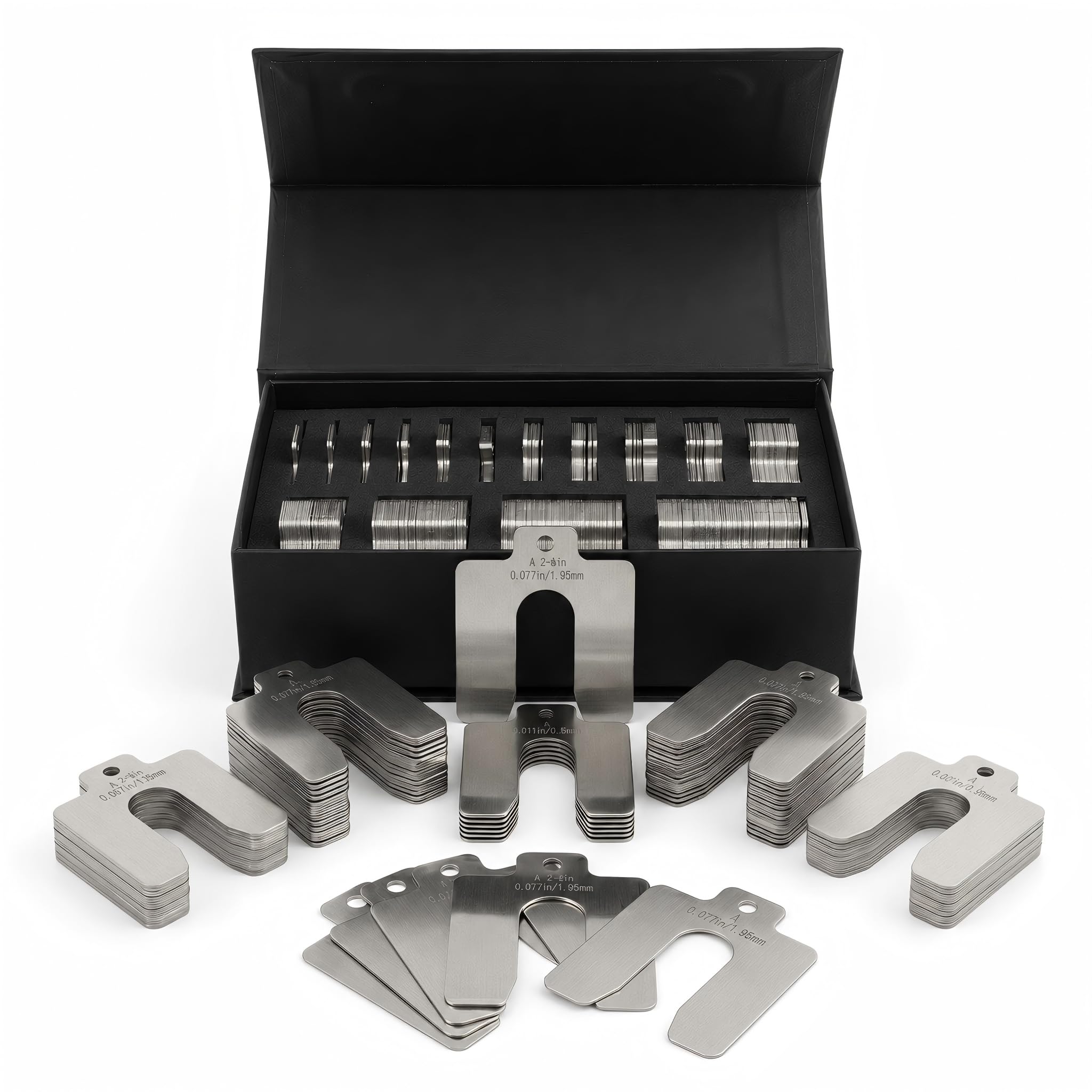 304 Stainless Steel Shim Kit - 60 Piece -11