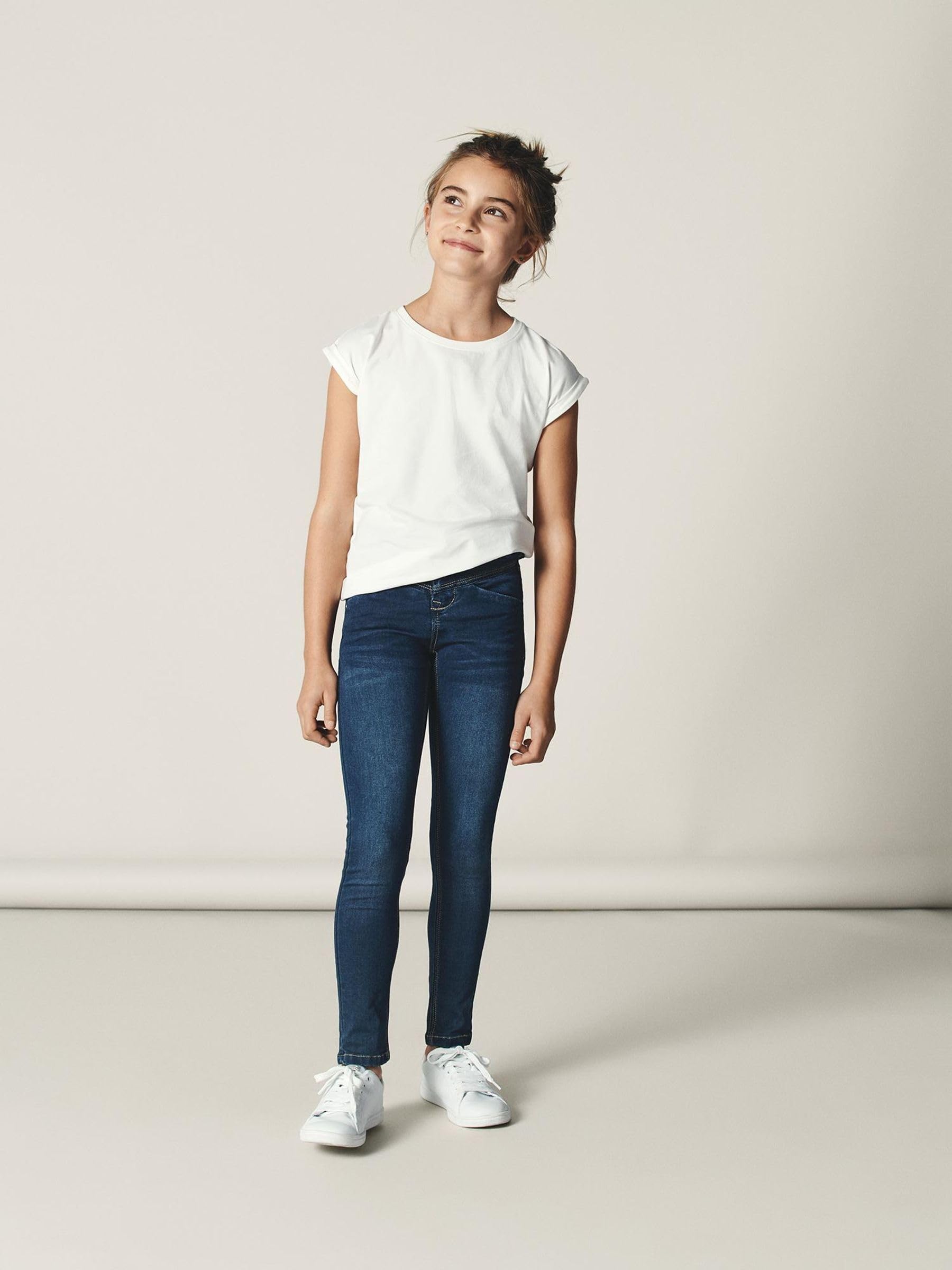NAME IT Nitsus Indigo K Skinny Dnm Pant Noos - Vaqueros Niñas