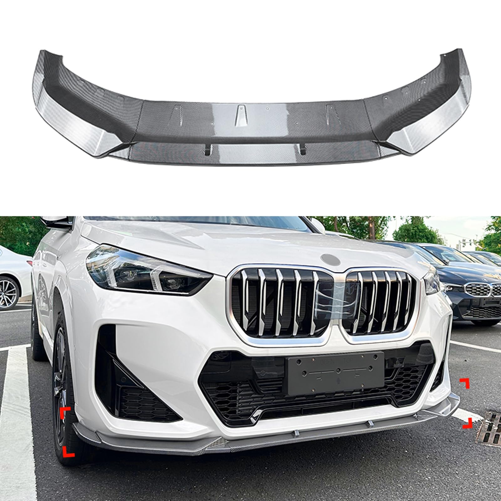 Amazon | BMW X1 U11 U12 M Sport 2023-2024用カーフロントバンパー