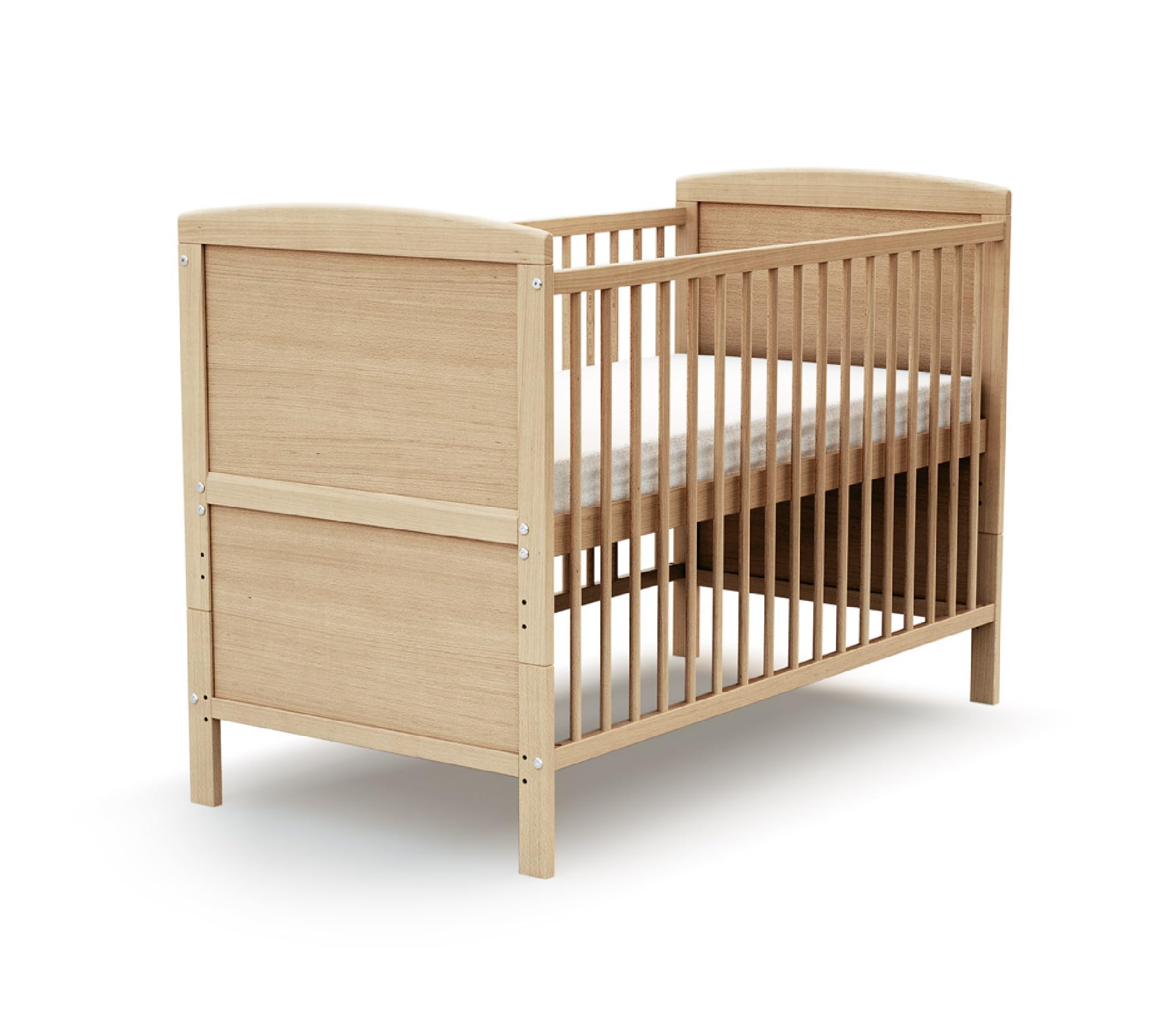 AT4 - Lettino bambini evolutivo ESSENTIEL legno - Faggio verni