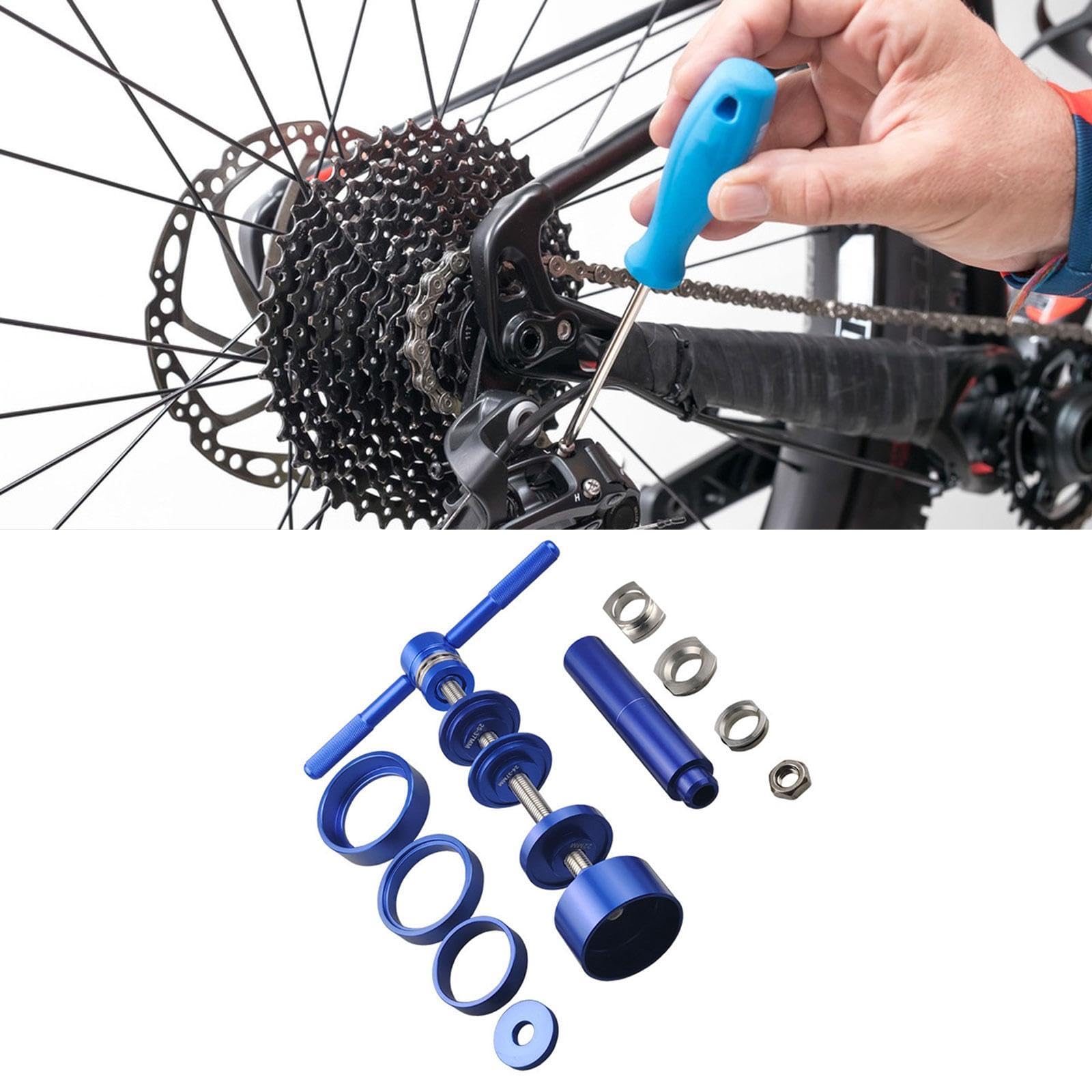 Kit de Herramientas para Desmontar E Instalar El Eje de Pedalier, Extractor de Eje de Pedalier para Bicicleta 6805 6806, Herramienta de para