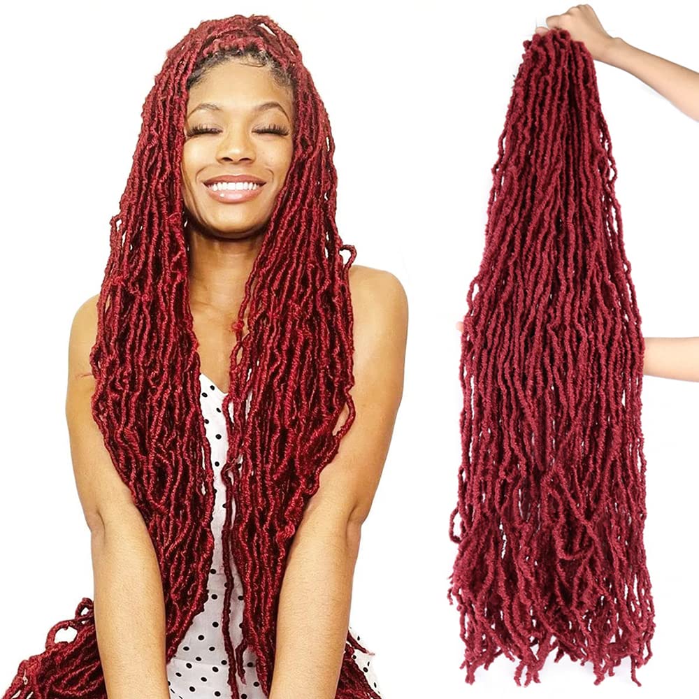 Soft Locs Crochet Hair 36 Inch New Faux Locs Crochet Braids Hair Super