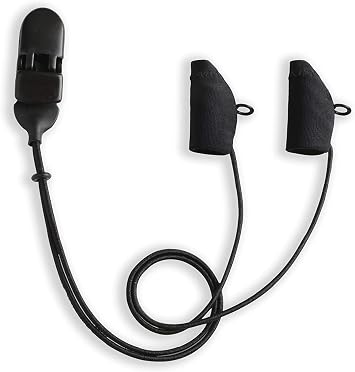 Ear Gear Micro Corded Eyeglasses Protect Hearing Aids or Hearing Amplifiers from Dirt, Sweat, Moisture, Loss, Wind Fits Hearing Instruments up to 1