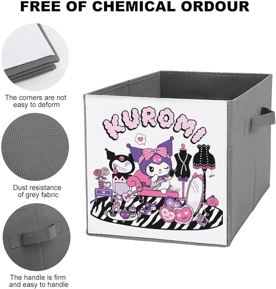 Amazon|クロミ ちゃん収納ボックス 折りたたみ収納ボックス 収納 Amazon|クロミ ちゃん収納ボックス 折りたたみ収納ボックス 収納