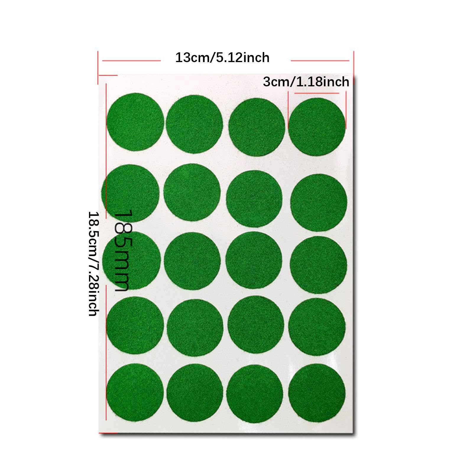 Vaveren 1 Sheet Pool Table Cloth Repair Snooker Pool Spots for Broken Hole Protection Tears Billiard Mending Accessories Maintenance, 3cm