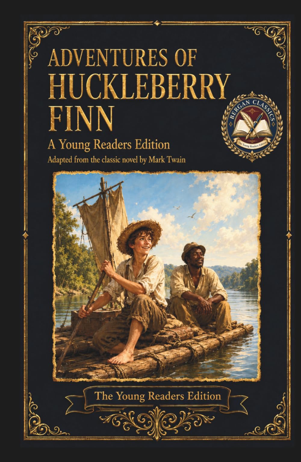 Adventures of Huckleberry Finn: An Original Literary Edition for Young Readers