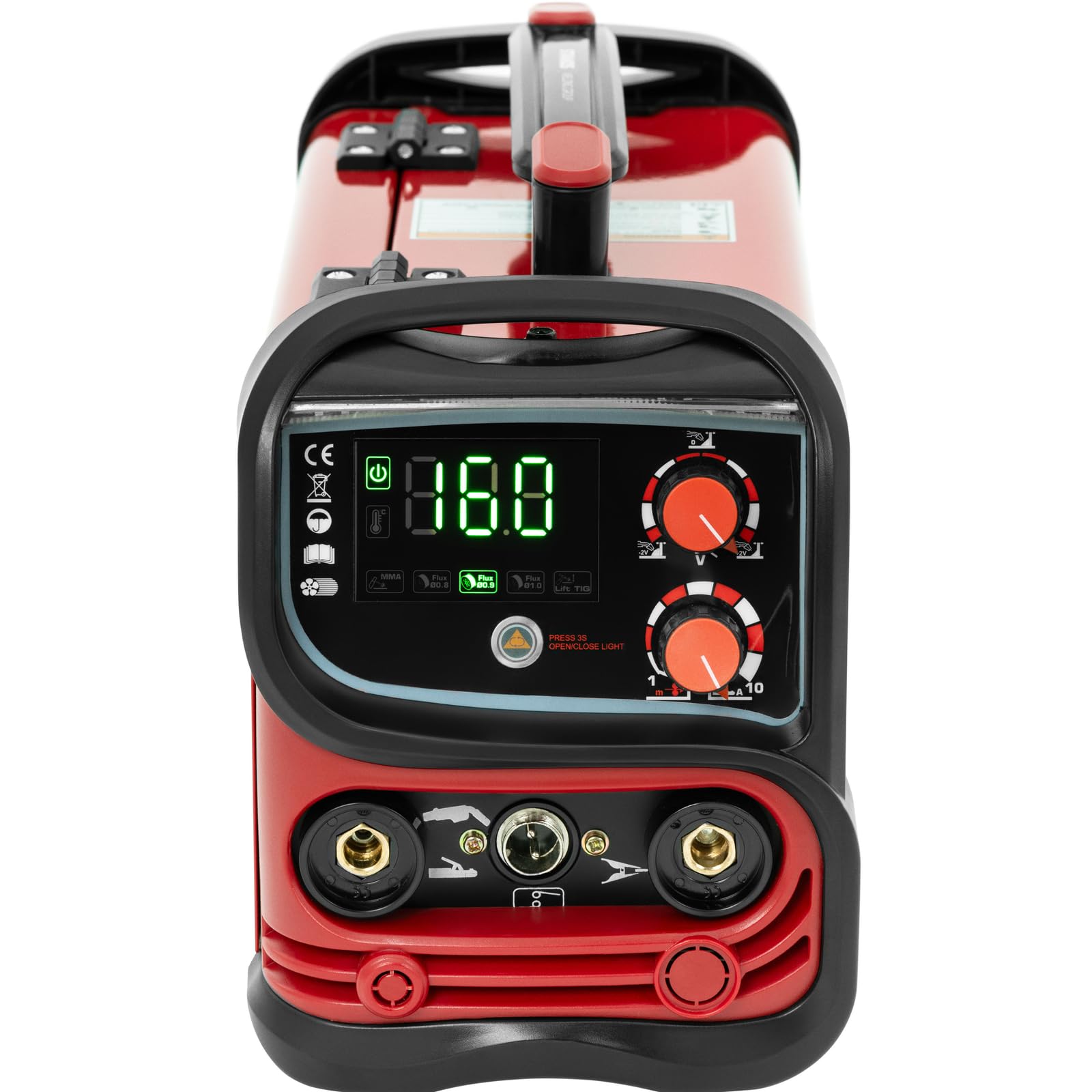 Stamos Germany MAGITEX 160 Saldatrice a filo animato - 130 A - Ciclo di lavoro: 60% - TIG Lift arc - MMA Saldatrice FLUX Saldatore a filo animato Saldatrice MIG senza gas