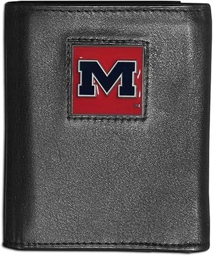 Miniatura 24 de Siskiyou Sports NCAA - Cartera de cuero de tres pliegues