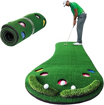 Amazon | SMALY 大型 パターマット 3m 300×100cm 屋内 屋外