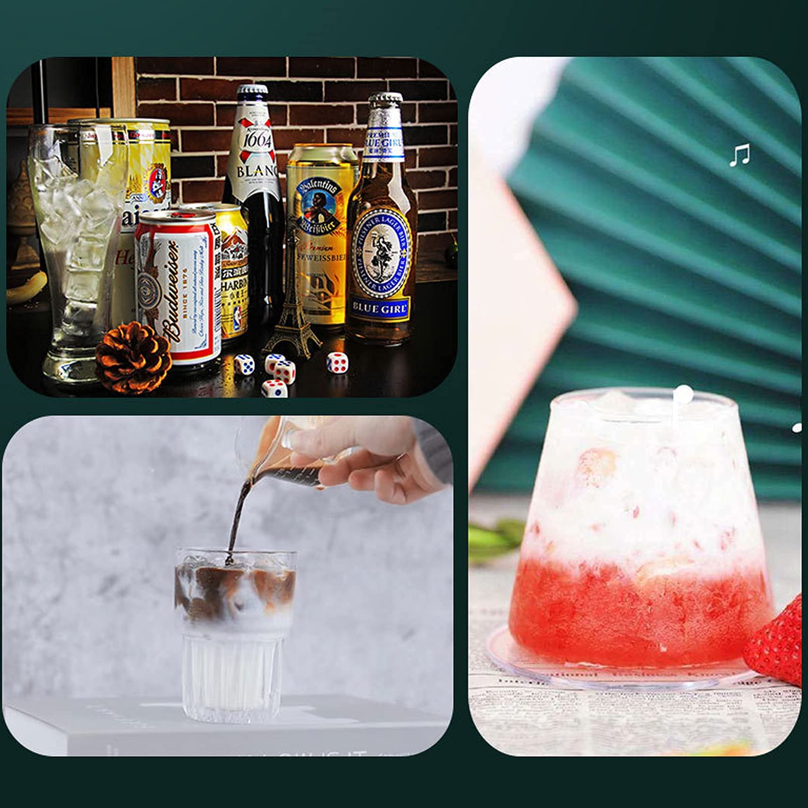 Machine For Countertop Nugget, Portable Ice Cube Maker Machine, Self-Cleaning Low Noise LED Display - Perfect For Water Bottles, Mixed Drinks (B 78 Ice Tray) (B 78 Ice Tray) (A 55 Ice Tray) on Fridge.com - View 3