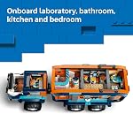 LEGO City Camion de Laboratoire Scientifique Explorateur Arctique Jouet de Construction - Ensemble de Jeu de Rôle STEM pour Garçons et Filles, Âges 8+ - Camion Jouet à Construire pour Enfants Avec 5 Minifigures - Idée de Cadeau pour Anniversaires - 60471