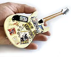 Jerry Cantrell Vintage Blue Dress G&L Rampage Modelo Mini Guitarra Artesanal