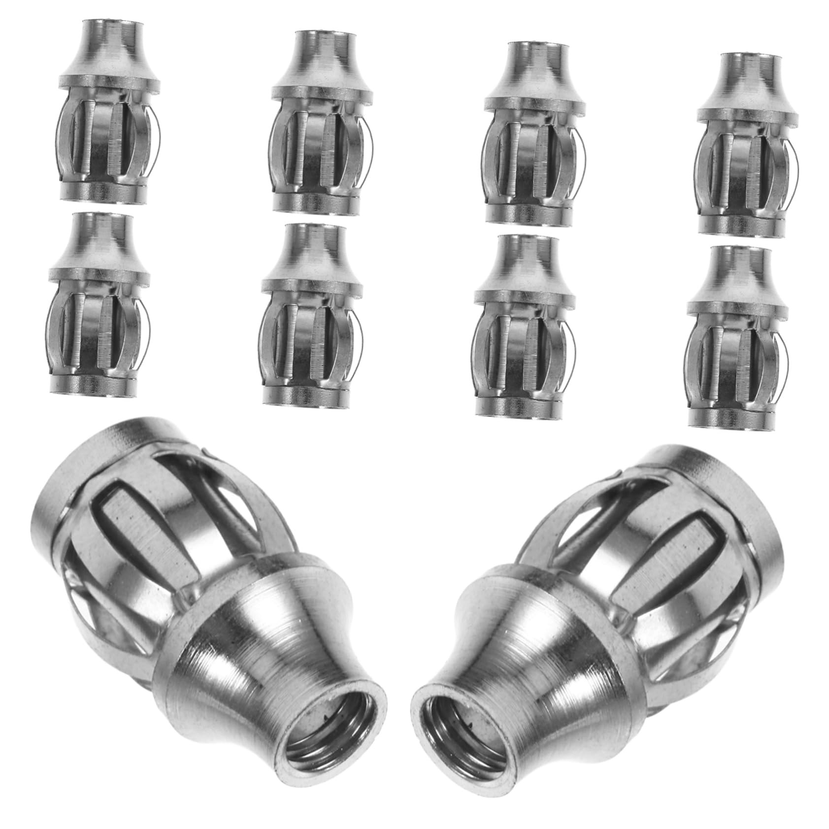 Balacoo 10pcs Bulb Socket Clip Copper Iron Metal Bulb Holder Lamp Head G4 Socket Fixing Tool