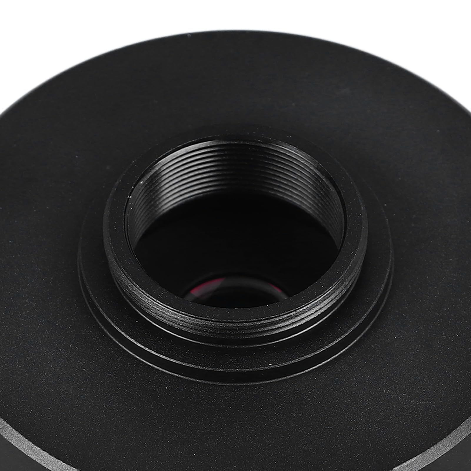 FTVOGUE Adapter do Mocowania C do Mikroskopu Adapter Obiektywu 0,5X Mocowania C Mikroskopu z metalową obudową Biologicznych Mikroskopów Stereoskopowych AX CX BX MX