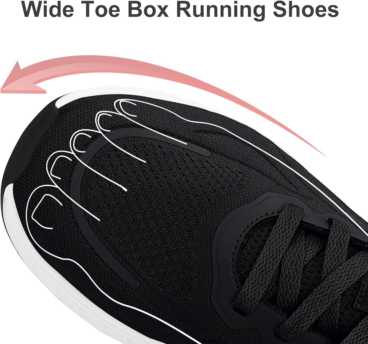 Breathable Running Shoes for Men Anti-Slip Mens Athletic Shoes Lightweight Mens Walking Sneakers for Gym Jogging Sports and Workout - Image 3