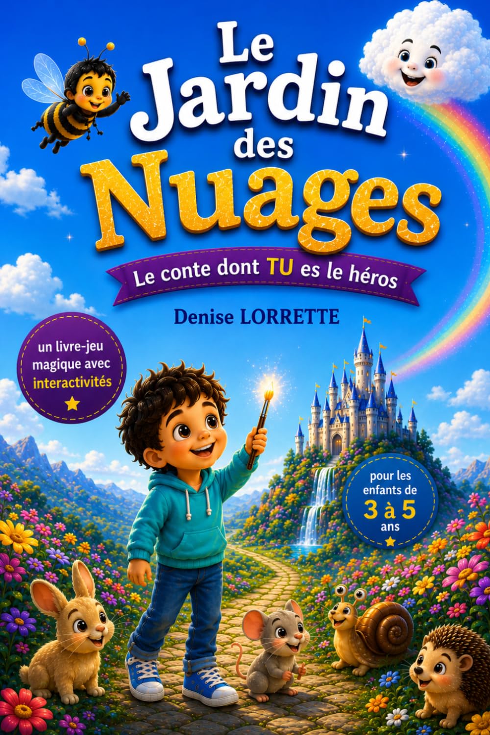 Le Jardin des Nuages, le conte dont TU es le héros: Une histoire magique avec des choix, des surprises et des objets à découvrir