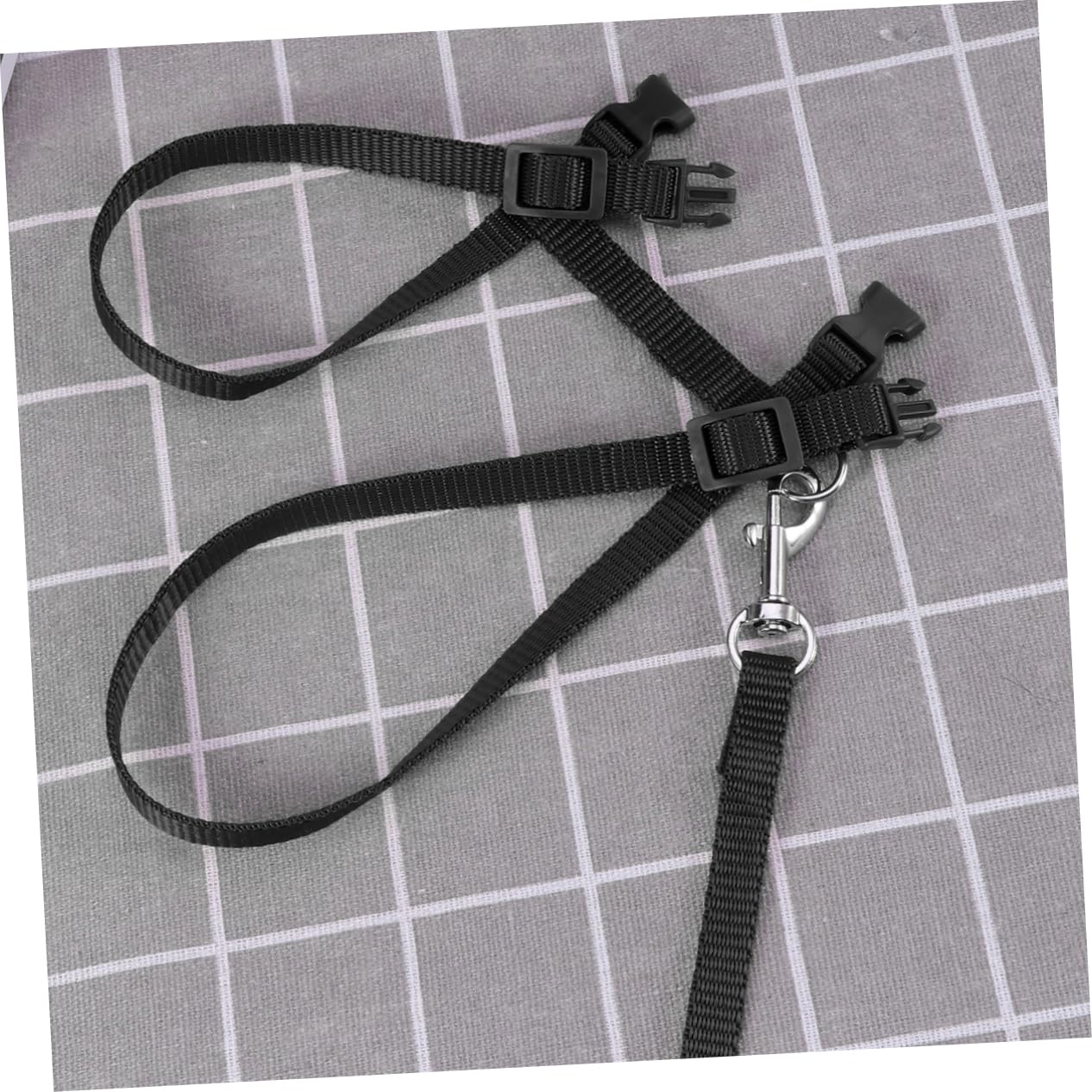 Hohopeti Cat Harness Dog Harness Leash Reflective Adjustable Comfortable for Outdoor Walks