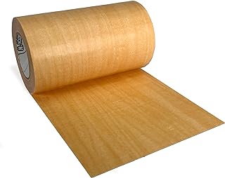 MATCH 'N PATCH Realistic Wood Grain Repair Tape - Durable Multi-Use Adhesive Patch for Furniture, Floors, Cabinets, Windows, Doors, RV, Home Decor & DIY Projects - Honey Maple, 30 feet x 4.5 inch