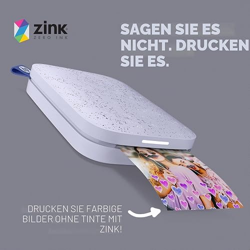 HP Sprocket 2x3 (5.1x7.5 cm) Premium Zink Sticky Back Photo Paper, 100 Sheets, Compatible with HP Sprocket Photo Printers - 4