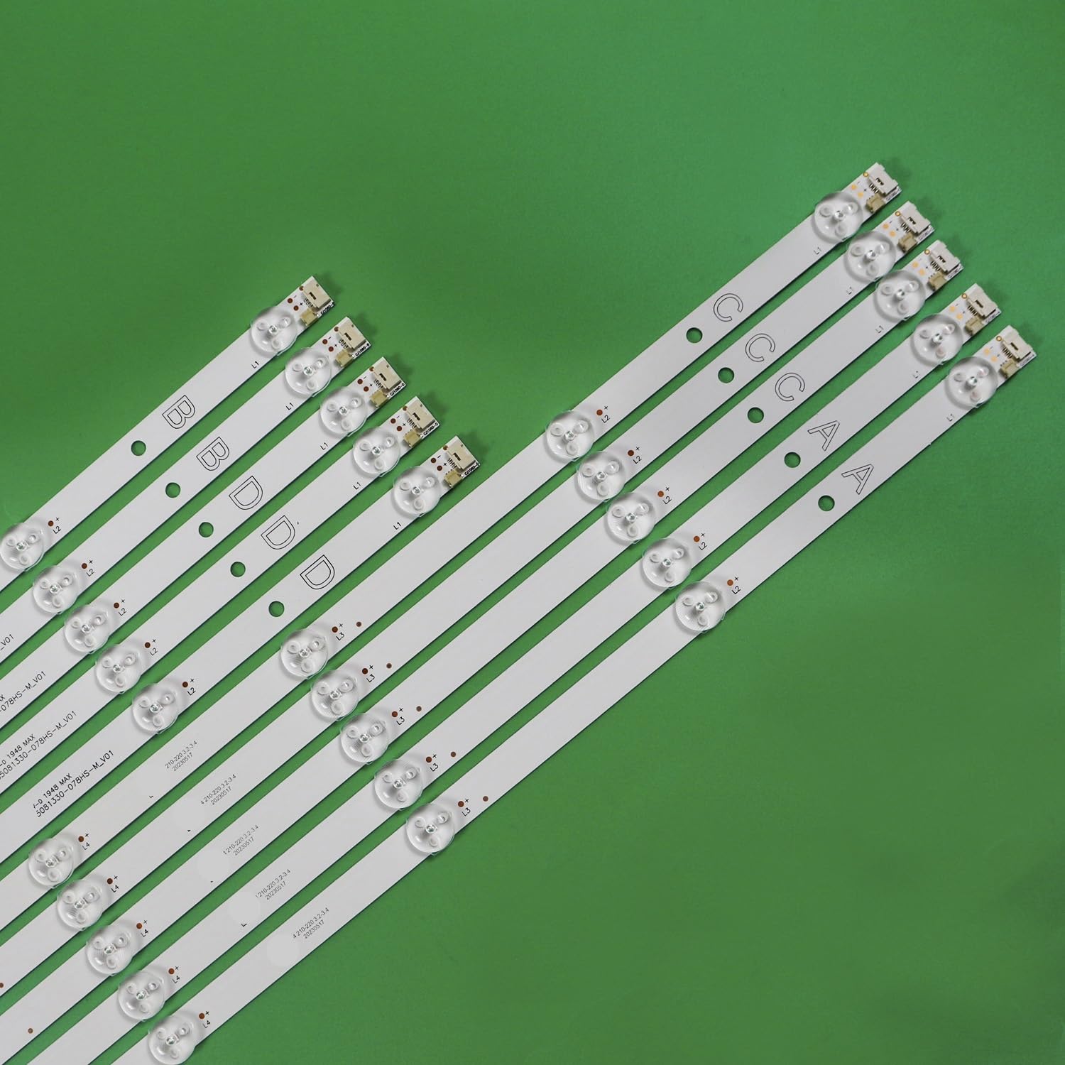 Tira Luminosa Tv Tiras De Retroiluminación LED Para RF-CF650001DE30 RF-CF650001BE30-0501 JL.D65081330-078ES-M_V01 078GS Y .D65051330-078FS-M_V01 078HS