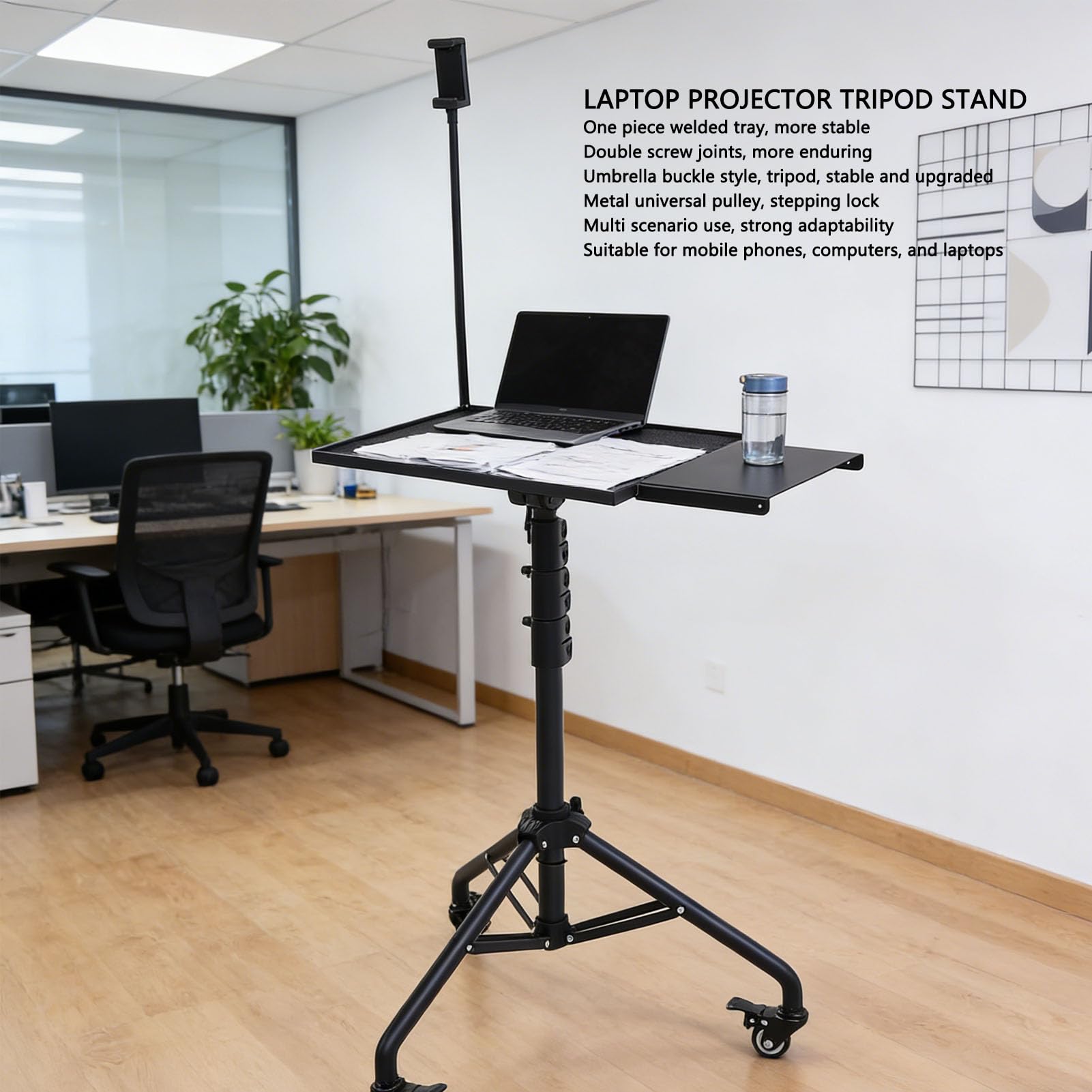 Jeanoko Supporto per Treppiede per Laptop Supporto per Proiettore Portatile