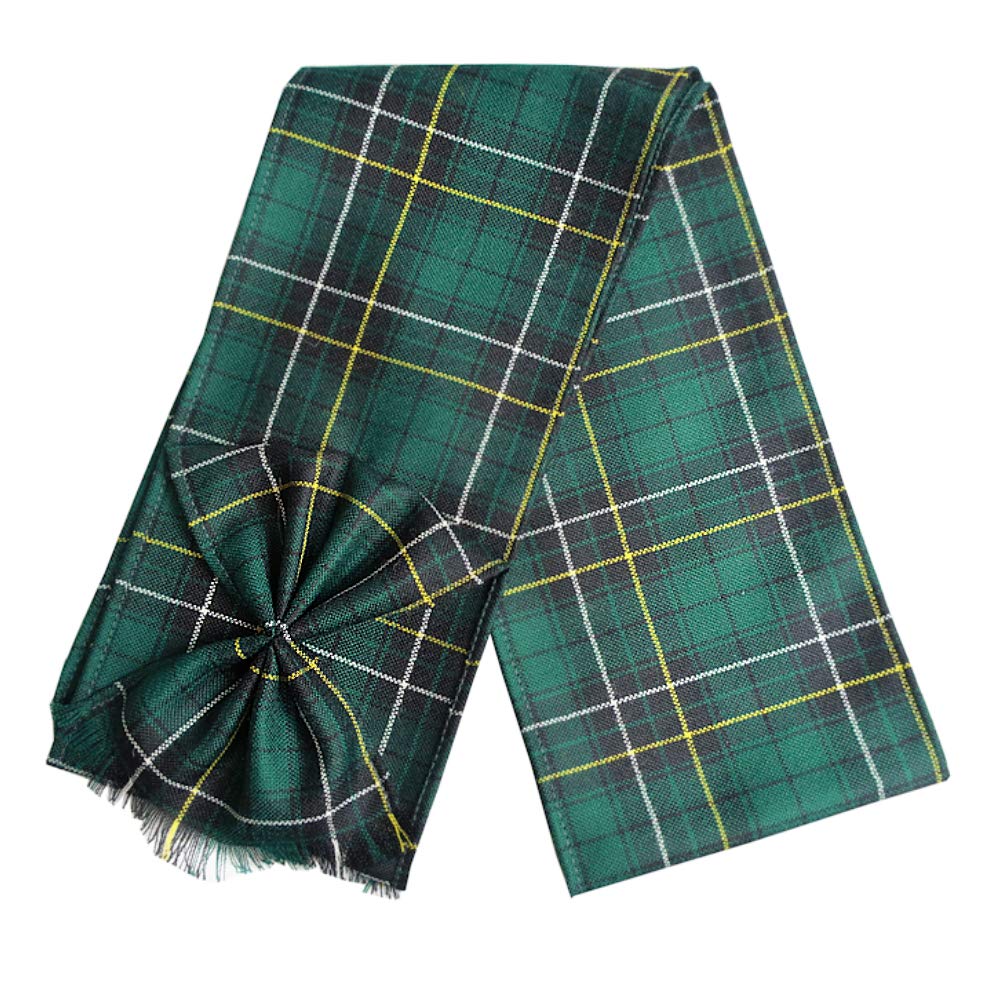 Ingles Buchan Wool MacAlpine Tartan Minisash Mini Sash with Rosette