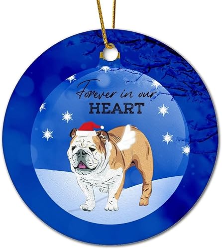 Miniatura 8 de Dog Owner Gifts Loss of Chow Chow Dog Christmas Bauble Pet Memorial Dog Remembrance Xmas Tree Keepsake Funny Cermic Animal Puppy Ornament Pet