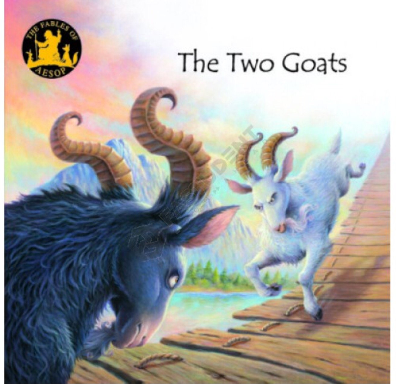 Two Goats- Aesop's Fables Paperback – Big Book, 1 August 2007