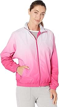 adidas 3-D Trefoil Track Jacket Halo Blue/Real Magenta XS at
