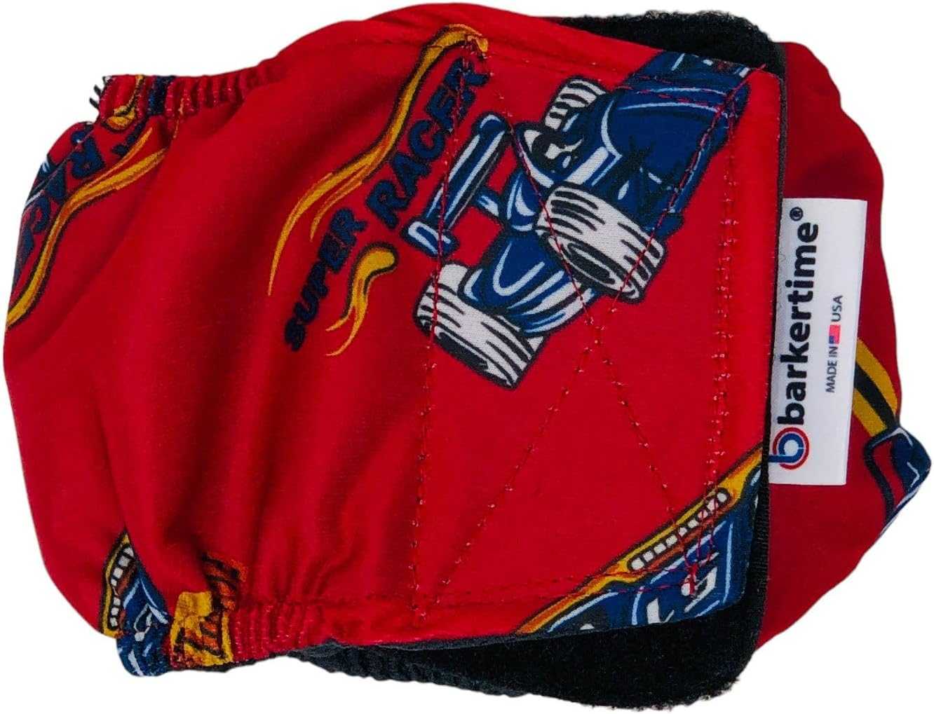 Super Racer Dog Belly Band, XXXL Male Dog Diaper - Made in USA