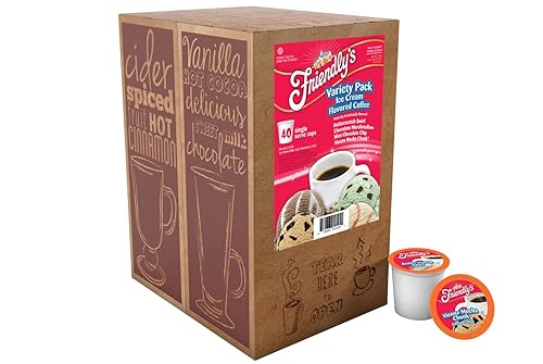 Vista 55 de Friendly's - Cápsulas de café para cafeteras Keurig K, 40