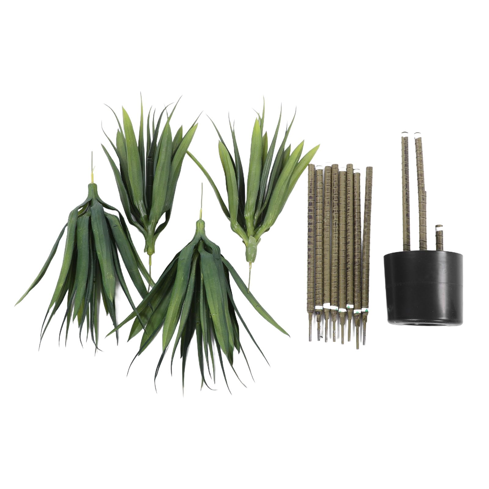 Generic Pianta Finta di Albero di Agave Artificiale, Regalo Perfetto per Inaugurazioni Domestiche o Compleanni, Decorazioni per Interni, 49" (180 cm)
