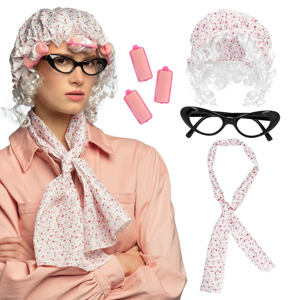 Boland 33213 Set Gromutter Costume, Unknown, Multicoloured, Standard Size