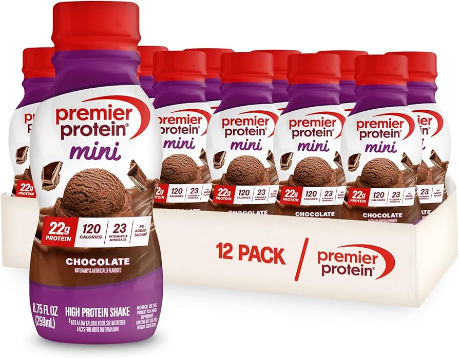Amazon.com: Premier Protein Shake MINIs, Chocolate, 22g Protein