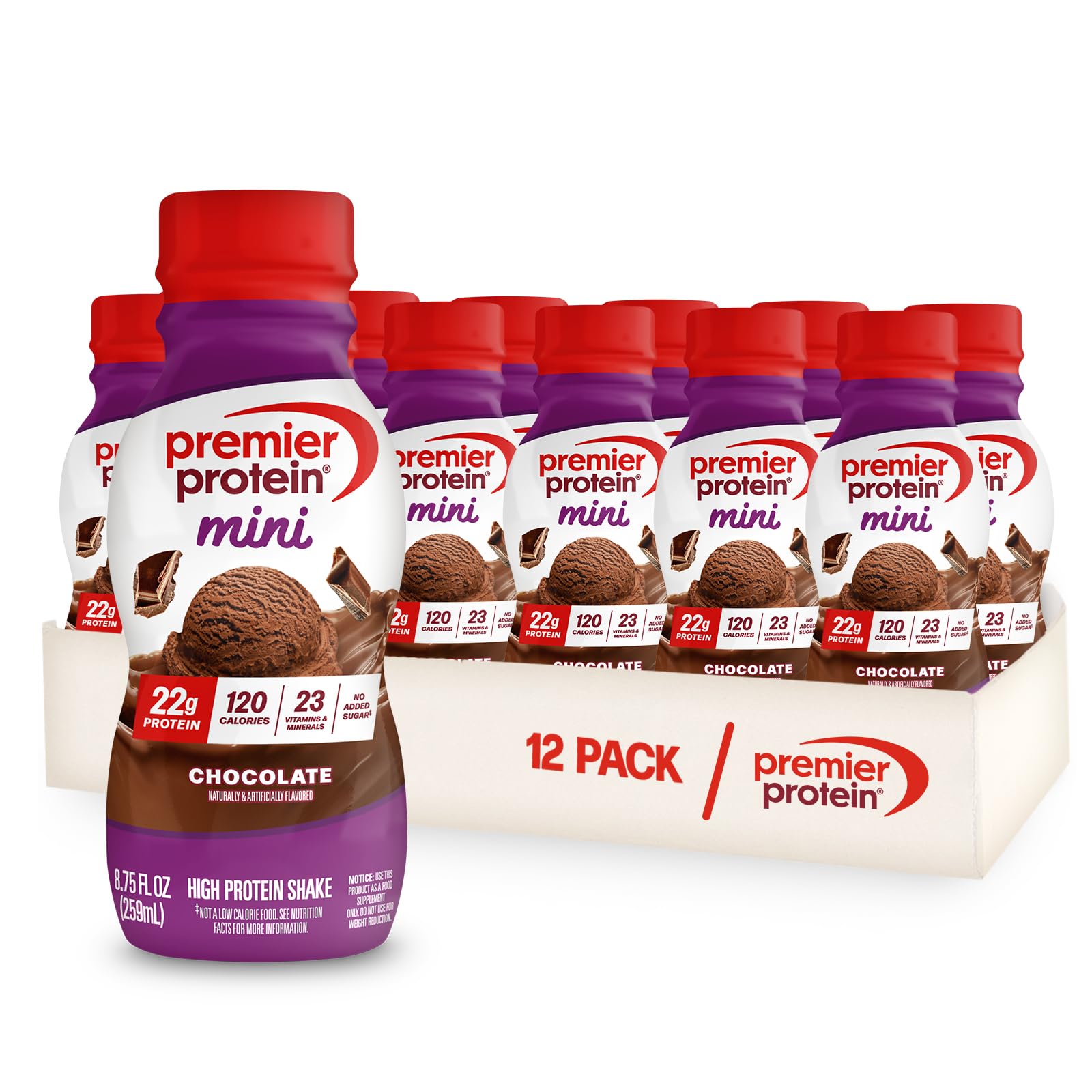 Amazon.com: Premier Protein Shake MINIs, Chocolate, 22g Protein