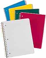 先生! 1〜5 Five Star Wirebound Notebook, 1-Subject Notebook, 8.5