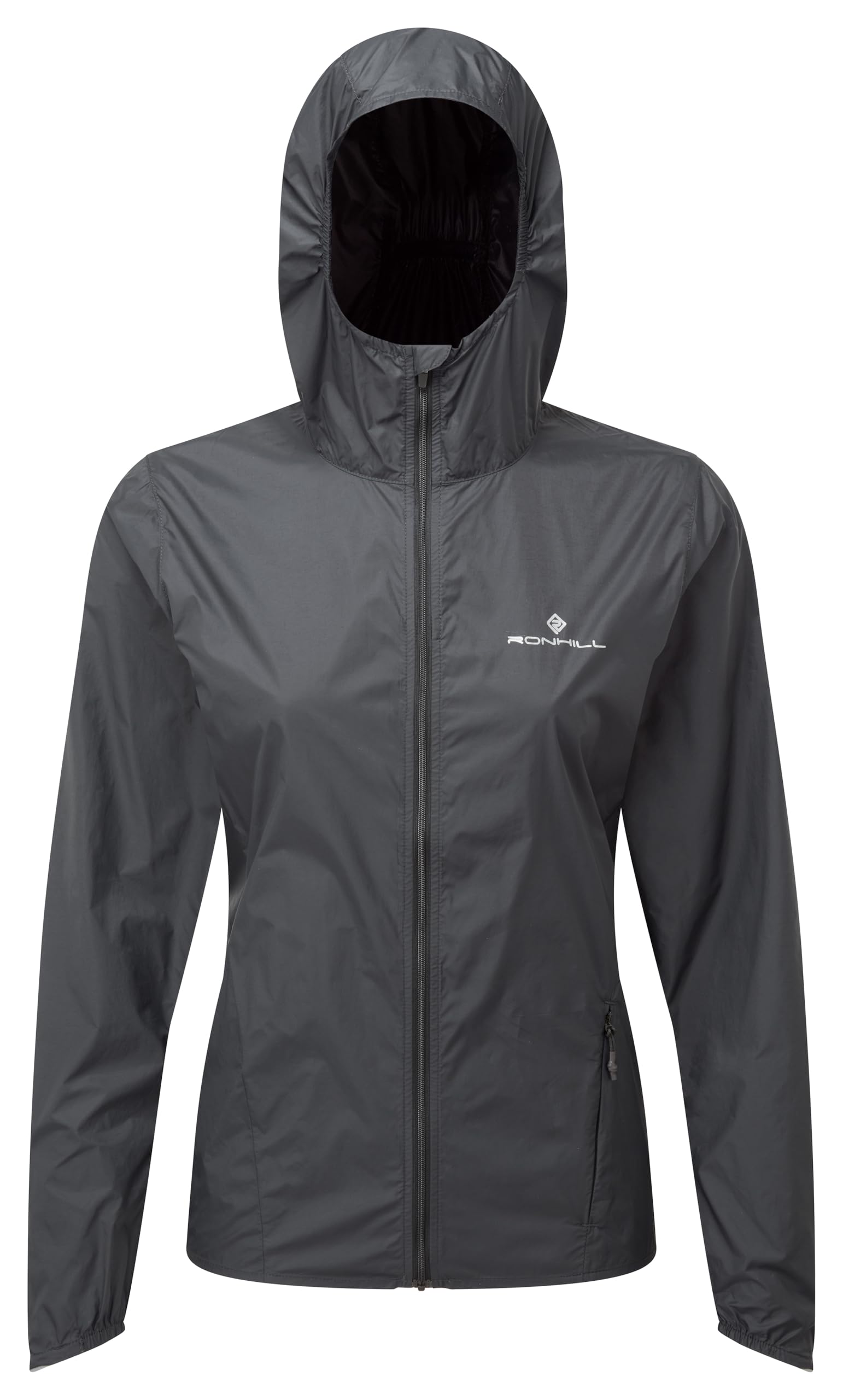 Ronhill Running, Wmn's Tech All-Terrain Jacket, All Black, 14
