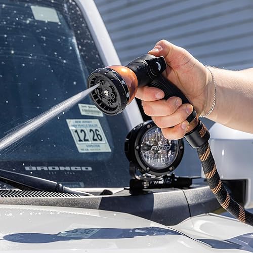 Miniatura 3 de Pocket Hose Copper Bullet Manguera de Jardín Expandible con Boquilla de Pulverización de Pulgar de 10 Patrones COMO SE VE EN TV 650psi 34 pulgadas