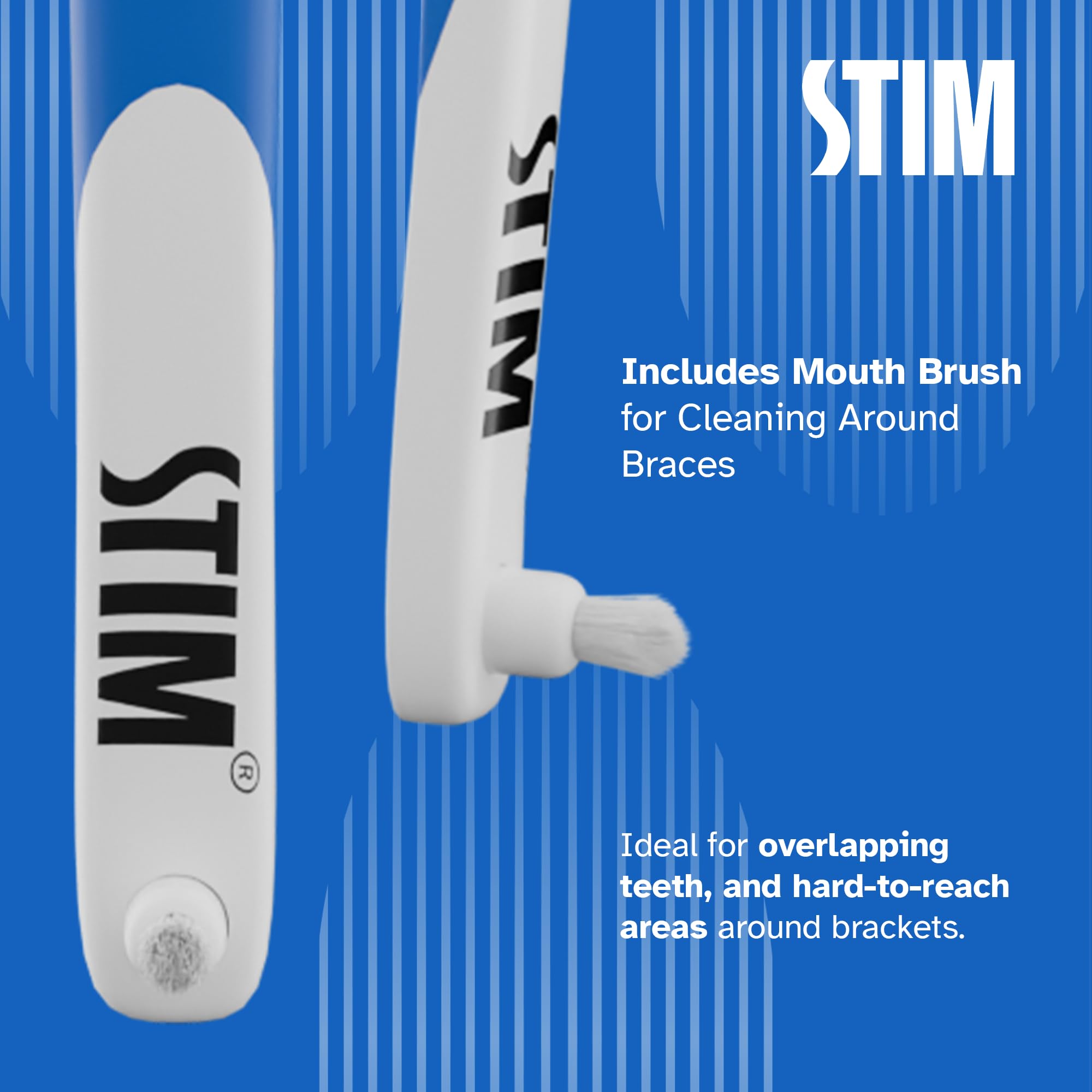 DR. DENTAIDS Stim Orthodontic Toothbrush (Pack of 3)