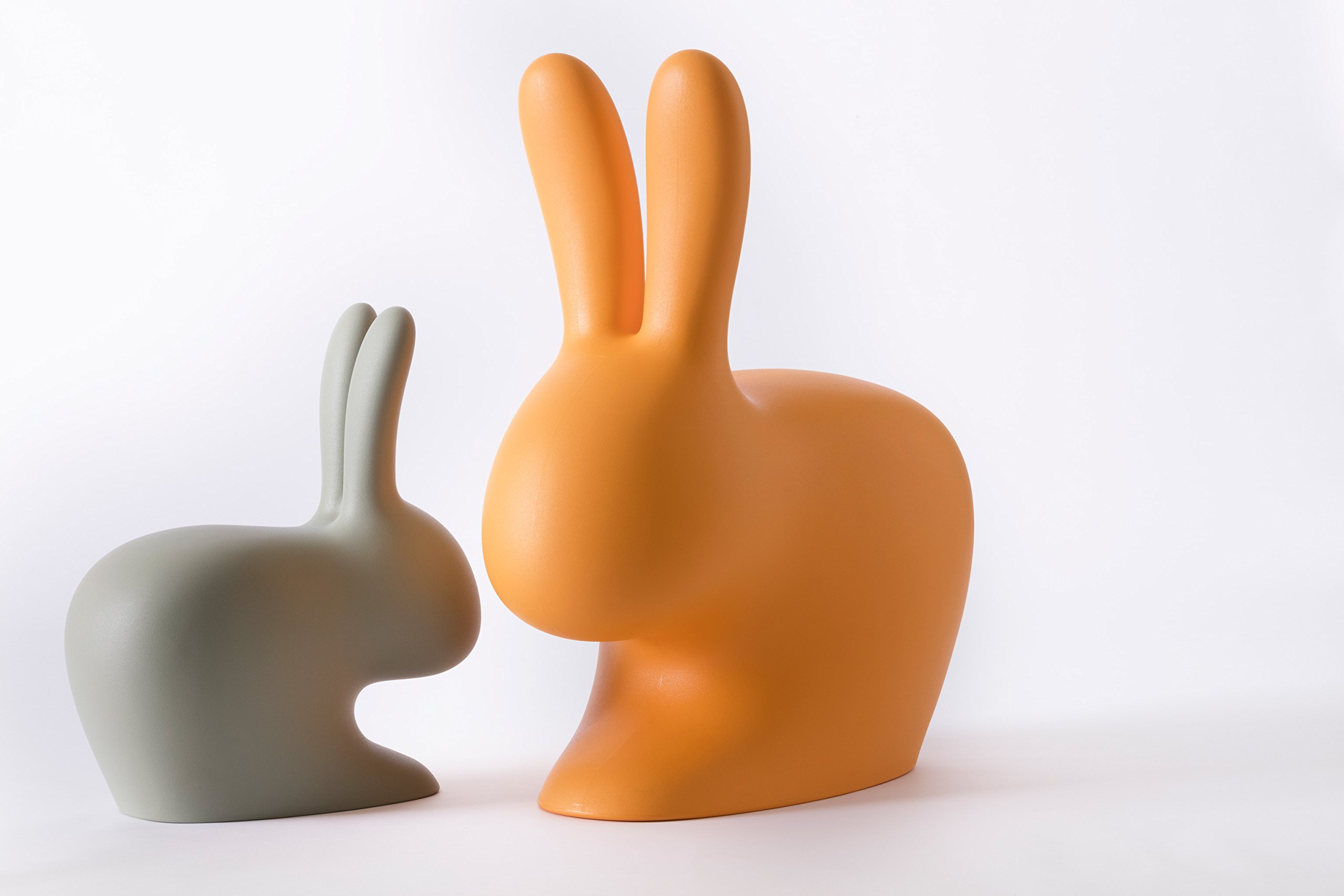 Qeeboo Rabbit Chair Baby by Stefano Giovannoni (Verde Balsamo)