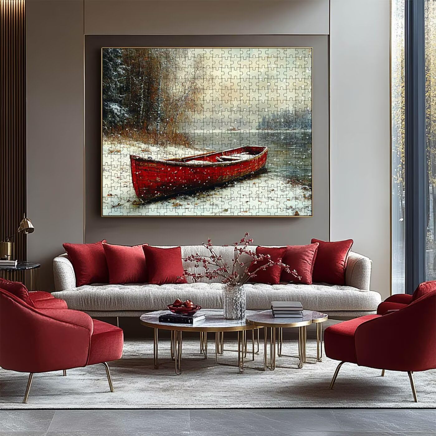Puzzle 2000 Piezas Bote, Puzzle 2000 Piezas Adulto RíO, Rompecabezas de Madera para Adultos 70 x 100cm, Puzzles para Toda la Familia Cuadros Decoracion Salon Modernos Regalo Mujer Hombre RXPT-10713