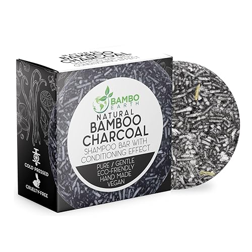 Barra de champú sólida y jabón para el cabello con efecto acondicionador barras de champú 100 orgánicas para el cabello con aceites esenciales