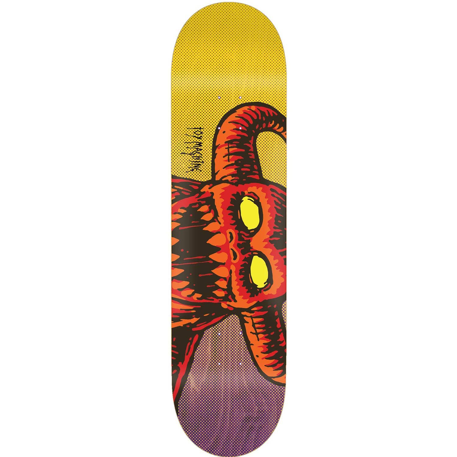 Toy Machine Vice Hell Monster - Tabla de skate (21,3 cm)