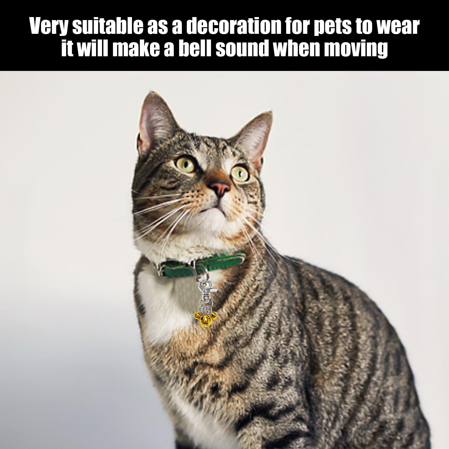 2 Campanelli Per Collare Per Animali Domestici, Decorazione Per Collare Per Animali Domestici, Campanelli In Metallo, Articoli Per Animali Domestici, Accessori Per Collare Per Animali Domestici