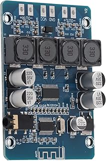 Digital Dualchannel Electronic Amplifier 30W+30W Audio Power Amplifier Board Module Stable High Overload Capacity 8V~26V DC for Strengthening Signals