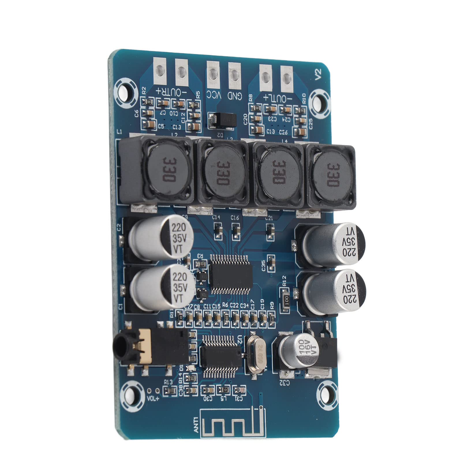 TPA3118 Digital Power Amplifier Board, Dual Channel Power Amplifier Power Amplifier Board High Power Digital Subwoofer Power Amplifier Board