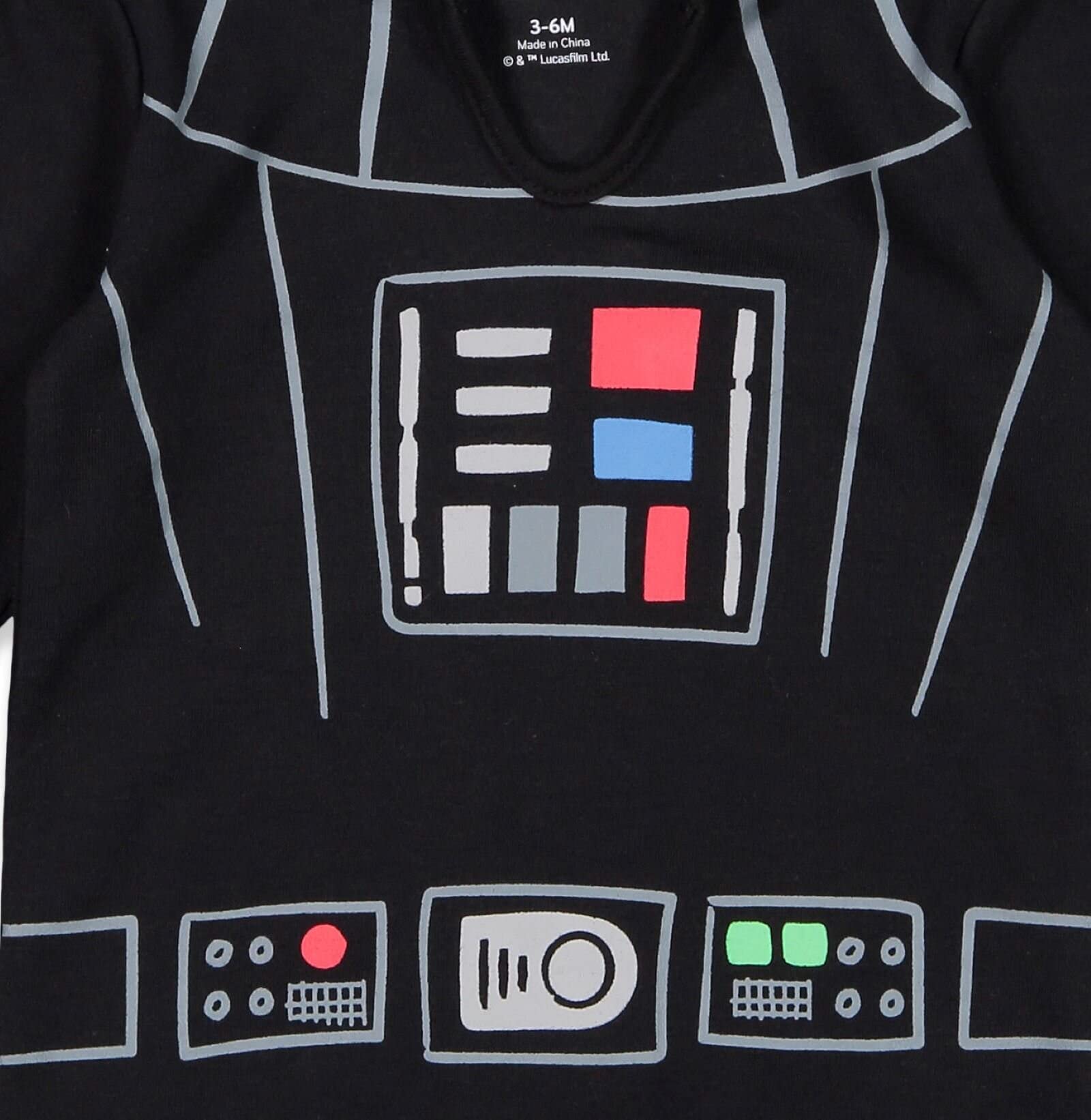 Star Wars Darth Vader Chewbacca Stormtrooper - Traje de manga larga (3 unidades)