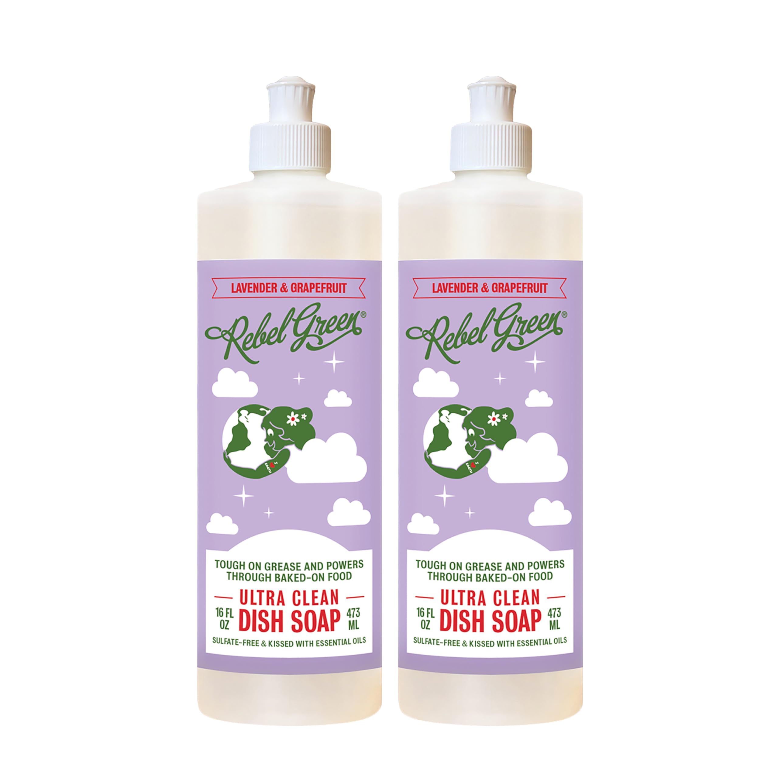 Rebel Green Super Deluxe Dish Soap - dishwashing | Mubboo