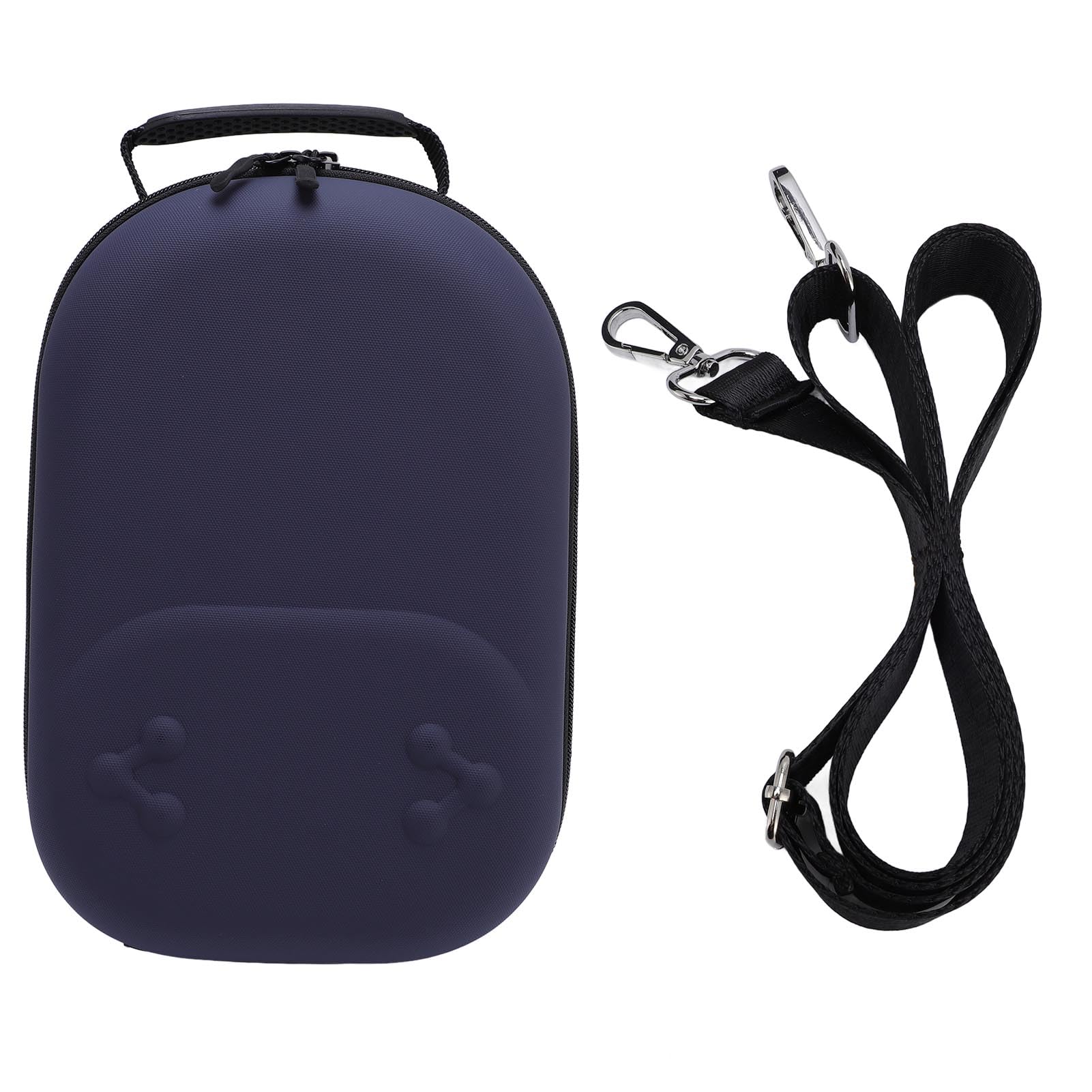Elektronik-Aufbewahrungskoffer, gut organisiert, groß, harte Tragetasche – tragbare Reise-Kabel-Organizer-Tasche, dunkelblau